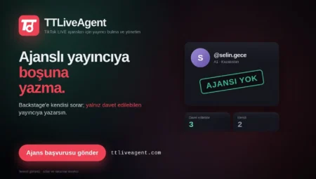 TT LIVE Agent ile Yapay Zekâ Destekli TikTok LIVE Ajans Yönetimi